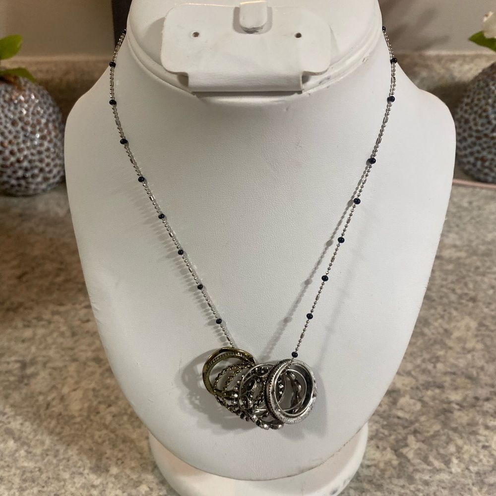 Chain Ring-Themed Necklace
